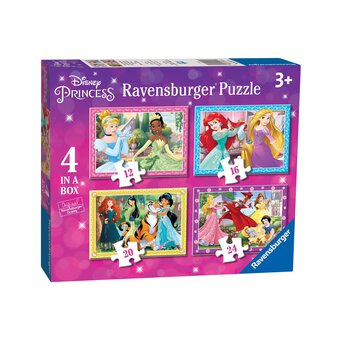 Ravensburger Disney Princess Jigsaw Puzzle 4 in a Box