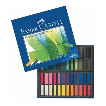 Faber-Castell Creative Studio Half Stick Pastels 48 Pieces