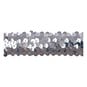 Silver 20mm Sequin Stretch Trim by the Metre image number 1