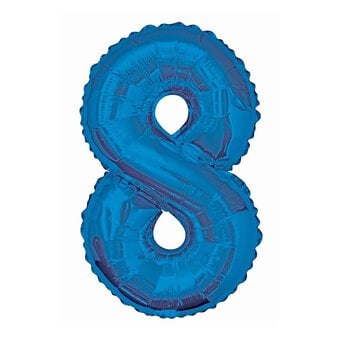 Extra Large Blue Foil 8 Balloon