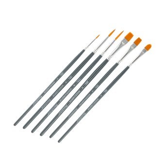 Winsor & Newton Foundation Watercolour Short Handle Brushes 6 Pack