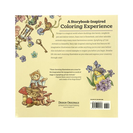 Symphony of Cute Animals Colouring Book image number 5