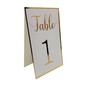 Wooden Slice and Gold Table Numbers 12 Pack Bundle image number 3