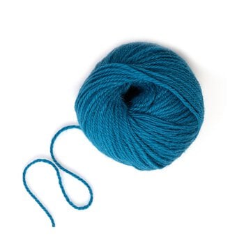 Knitcraft Teal I Wool Survive Yarn 50g image number 3