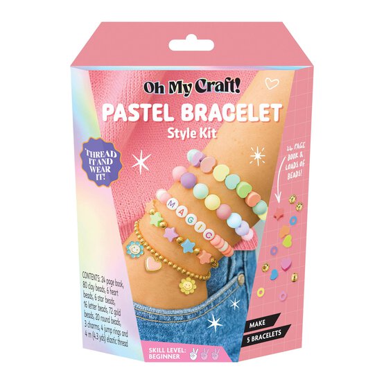 Oh My Craft! Pastel Bracelet Style Kit image number 1