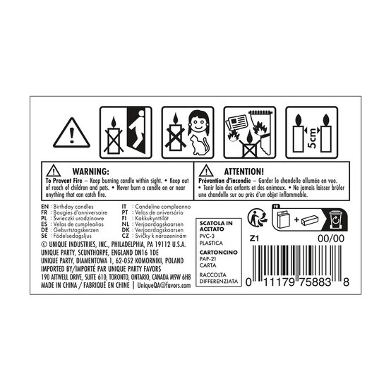 Dinosaur Pick Birthday Candles 6 Pack image number 3