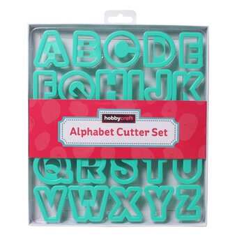 Uppercase Alphabet Cutter Set 26 Pieces