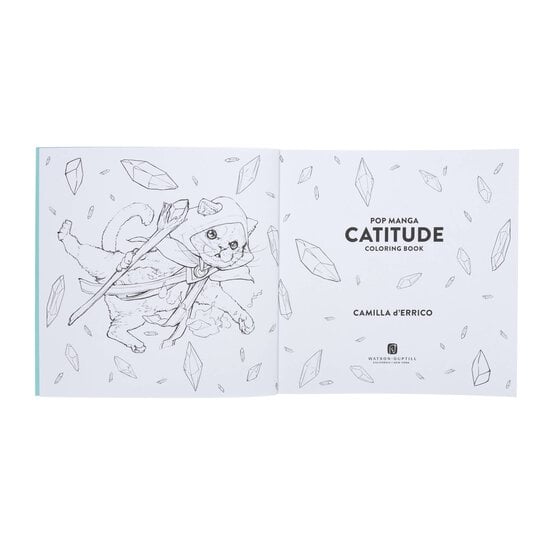 Pop Manga Catitude Colouring Book image number 3