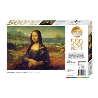 Mindbogglers Mona Lisa Jigsaw Puzzle 500 Pieces