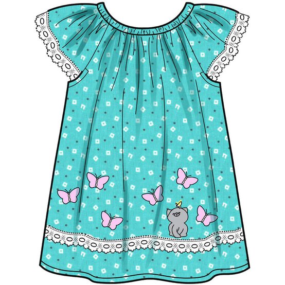 New Look Babies&rsquo; Dress Sewing Pattern N6663 image number 5