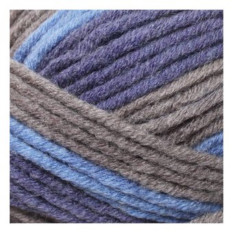 Women’s Institute Blue Mix Soft and Chunky Yarn 100g
