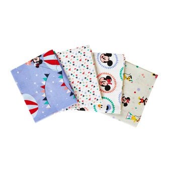 Mickey Mouse Little Performer Fat Quarters 4 Pack