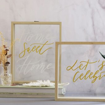 How to Customise a Frame with POSCA