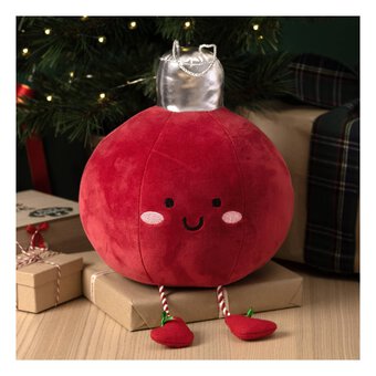 Red Bauble Plush 21cm