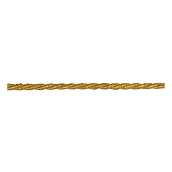 Gold 6mm Cord Trim by the Metre