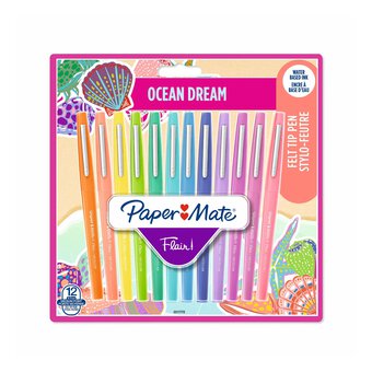 Paper Mate Flair Ocean Dream Felt Tip Pens 12 Pack