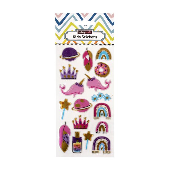 Pink Magic Rainbow Stickers Pack image number 4