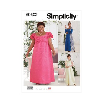 Simplicity Women's Costume Sewing Pattern S9502 (AA 10-18)