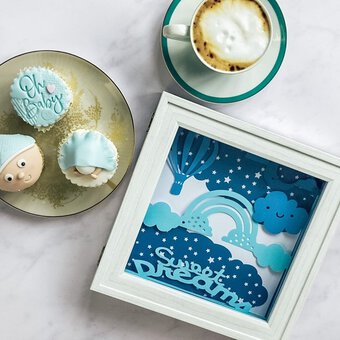 Cricut: How to Make a Sweet Dreams Box Frame