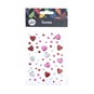 Adhesive Heart and Dot Gems image number 3