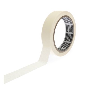 White Masking Tape 24mm x 25m 