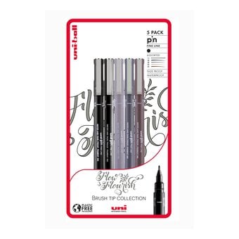 Uni-ball PIN Flow and Flourish Fineliners 5 Pack