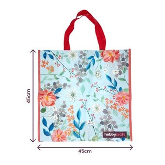 Spring Floral Woven Bag for Life image number 4