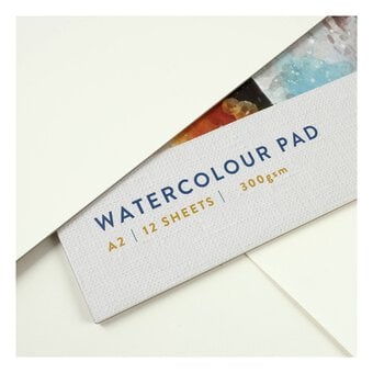 Shore & Marsh Cold Pressed Watercolour Pad A2 Inches 12 Sheets