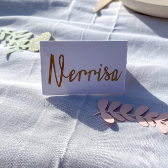 Cricut: How to Make Garden Party Place Cards