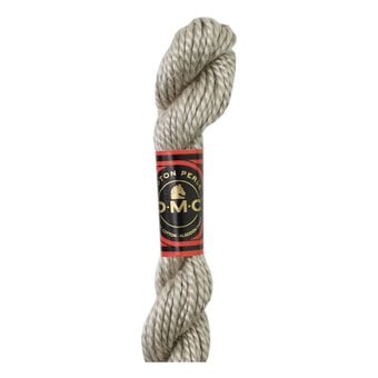 DMC Grey Pearl Cotton Thread Size 3 15m (644)