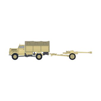 Airfix Pak 40 Gun and Truck Model Kit 1:76