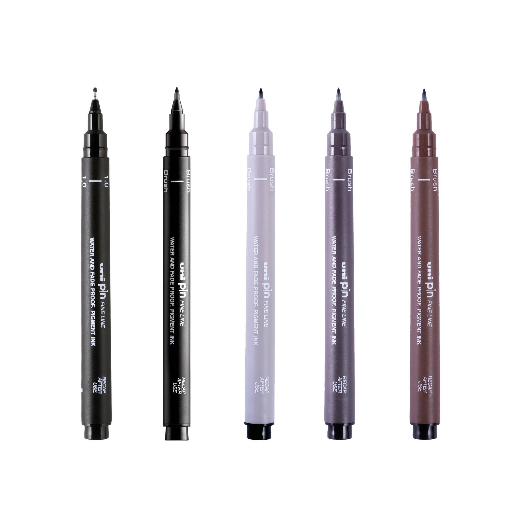 Uni-ball PIN Flow and Flourish Fineliners 5 Pack | Hobbycraft