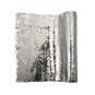 Silver Sequin Fabric Roll 28cm x 2m image number 3