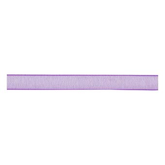 Purple Organdie Ribbon 6mm x 8m