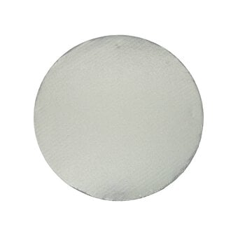 Silver Round Double Thick Card Cake Board 10 Inches