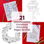 21 Downloadable Christmas Colouring Pages for Kids image number 1