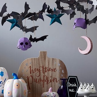 Cricut: How to Make a Paper Halloween Garland