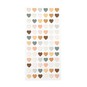 Natural Heart Puffy Stickers 78 Pack image number 1