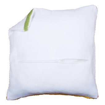 Vervaco White Cushion Back with Zipper