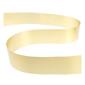 Gold Poly Ribbon 5cm x 91m  image number 2