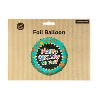 Large Happy Birthday to You Foil Balloon image number 3