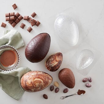 How to Make Marbled Chocolate Eggs
