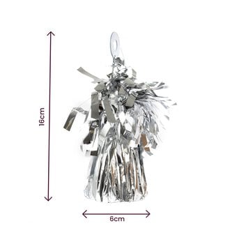 Silver Foil Balloon Weight 170g image number 2