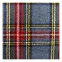 Blue Brushed Tartan Fabric by the Metre image number 2