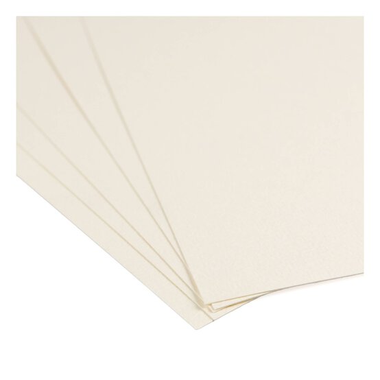 Ivory Hammered Card A4 10 Pack image number 2