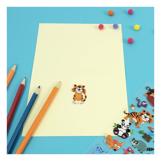 Wild Animal Puffy Stickers image number 2