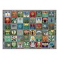 Cobble Hill Art Nouveau Tiles Jigsaw Puzzle 1000 Pieces image number 1