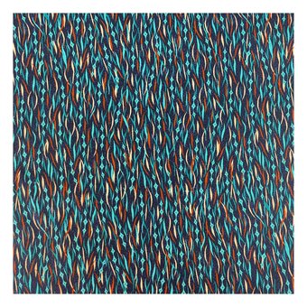 Artisan Tiger Stripes Cotton Fabric by the Metre