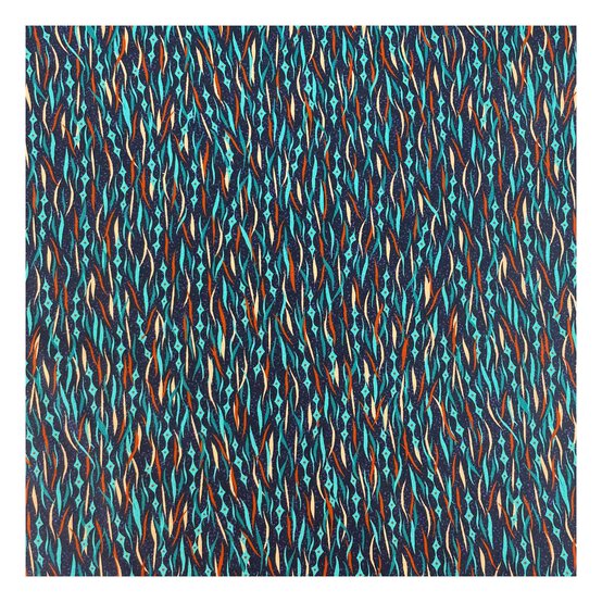 Artisan Tiger Stripes Cotton Fabric by the Metre image number 2