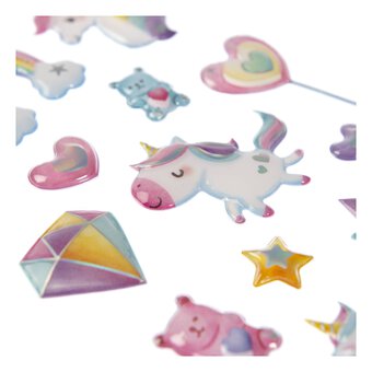 Candy Unicorn Pop-Up Stickers | Hobbycraft